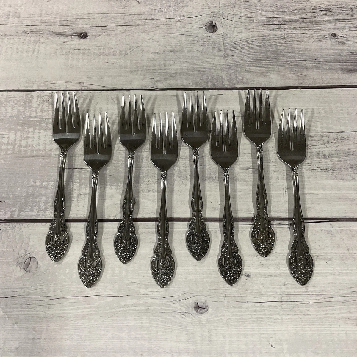 6 Cucharas De Cena Orleans CHERIE De Acero Inoxidable Con