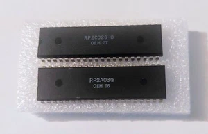 Nintendo NES CPU OEM RP2A03/NES PPU OEM RP2C02G (PROBADO FUNCIONANDO) Par NTSC - Imagen 1 de 4