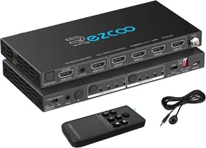 Ezcoo HDMI 2.0 matrix switch (4x2) and splitter (1x2) - Picture 1 of 9