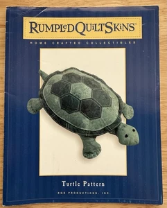 Stuffed Turtle Pattern 14" Rumpled Quilt Skins Stuffed Animal Pattern - Picture 1 of 3