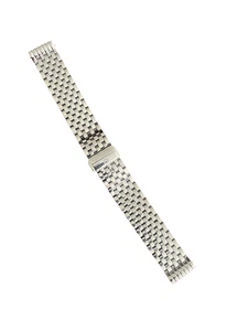 MICHELE DECO II 18mm Edelstahl Uhrenarmband -ms18EL235009 passt nur Deco II - Bild 1 von 4