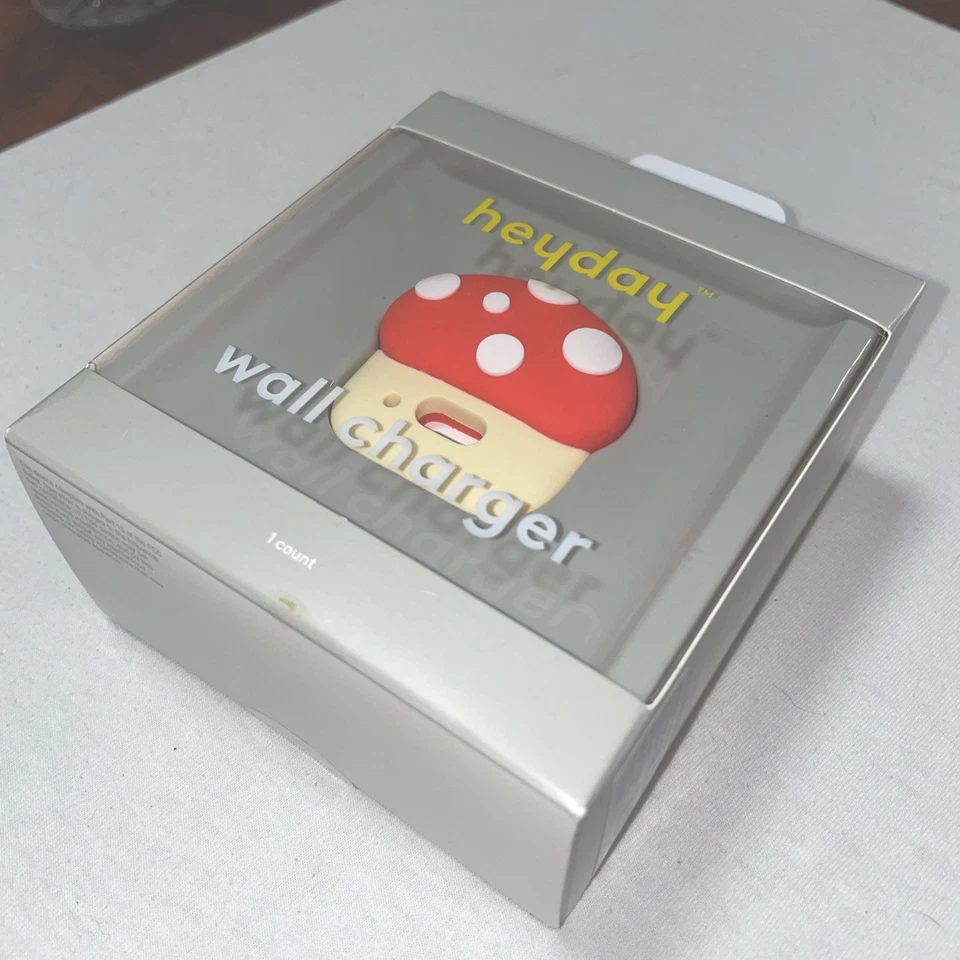 HeyDay Single Port USB-C Wall Charger - Mushroom