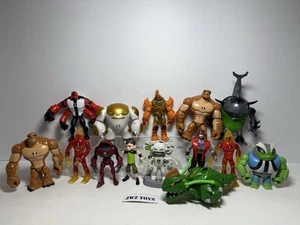 x14 BEN 10 - PLAYMATES / BANDAI - Action Figures - BUNDLE - Joblot - #722 - Picture 1 of 11