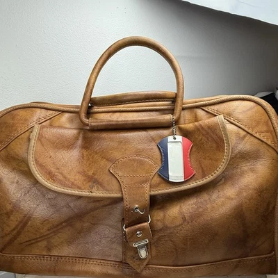 Bolso de Lona American Tourister Vintage Forro a Cuadros - Acondicionado y Cerrado Foto 1 de 4