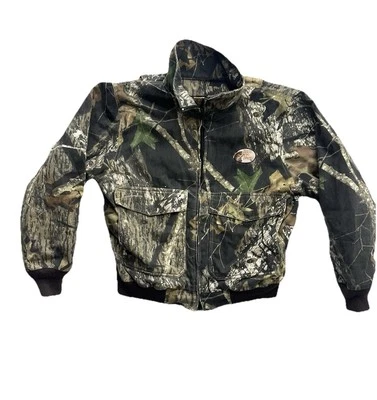 VTG Red Head Bass Pro Shops Camo Mossy Jacket Women’s M Workwear Lined Hunting - Image 1 of 4