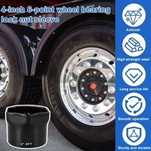Wheel Bearing Locknut Socket Chrome Vanadium Steel 6 Point Locknut Socket stNme - Picture 1 of 11