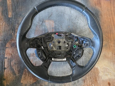 2013 2014 Ford Escape Steering Wheel Cruise Phone Control Switch Leather OEM - Image 1 of 4