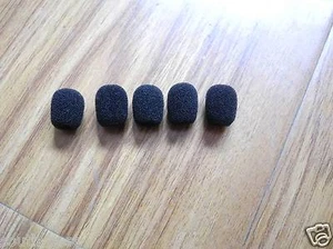 5pack small foam covers Windscreen Windshield for lavalier lapel microphone - Picture 1 of 3