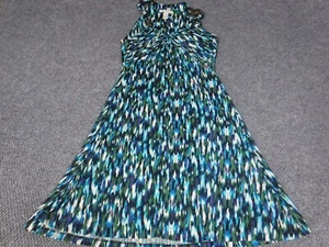 Kenneth Cole Womens dress Extra Small blue pullover A-line stretch - Picture 1 of 11