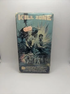 Kill Zone Spartanfilms VHS Rare Action Movie 1985 ~ Please Read - Picture 1 of 16