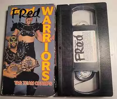 Road Warriors- Tag Team Champs AWA Wrestling VHS 1990 - Image 1 of 4