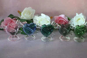 Miniatur Herzförmige Pfeife Wasserpfeife Tabakbong - Bild 1 von 6