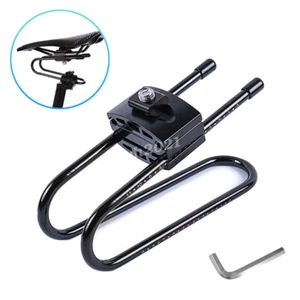 Bicycle Seat Shock Absorber Softens Road Vibrations Saddle Spring Suspension - Picture 1 of 10