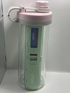 Juego de inicio de botella de agua de hidratación Selah Pink - Intensidad de sabor ajustable | Po - Imagen 1 de 7