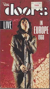 The Doors - Live in Europe 1968 (Original VHS from 1988, New Sealed) - Imagen 1 de 3