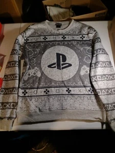 Playstation PS3 sweatshirt, Men's L, Large Gray EUC - Picture 1 of 5