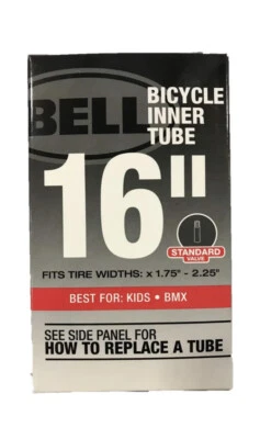 Bell Bicycle Inner Tube, 16" x 1.75” - 2.25” NEW - Image 1 of 2