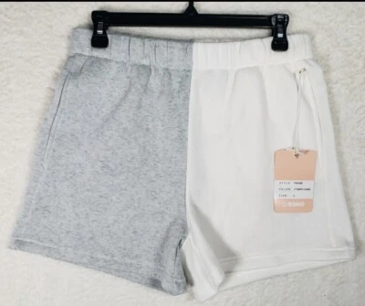 NUEVO Pantalones Cortos Ci Sono Mujer, Talla Grande, Vellón Ultra Suave, Bolsillos, Nuevos con Etiquetas Foto 1 de 4