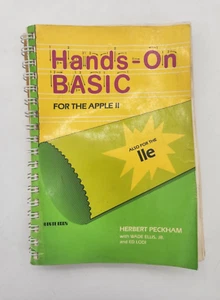 Vintage 1983 Hands-on Basic for the Apple II Herbert Peckham Computing book - Picture 1 of 15