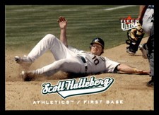 2005 Ultra  #170 Scott Hatteberg Oakland Athletics