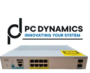 Cisco WS-C2960L-8PS-LL Cisco 8 porte 10/100/1000 Eth PoE+ porte switch 2 x 1G - Imagen 1 de 2