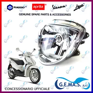 Scheinwerfer Vorne Original Piaggio Liberty Iget 50 125 150 2015 1D002229 - Bild 1 von 1