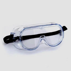 2 X Safety Goggles Protective Anti-Fog Vent Glasses Eye Protection Lab PPE Wear - Picture 1 of 6