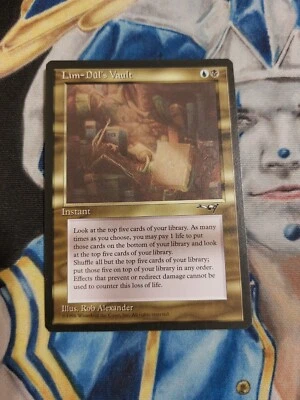 Lim-Dul's Vault MTG Alliances Uncommon Multi-Color Instant Near-Mint x1 GG2 - Image 1 of 4