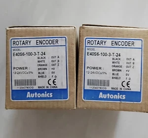 1PC New Autonics E40S6-100-3-T-24 Rotary Encoder In Box Brand - Picture 1 of 3