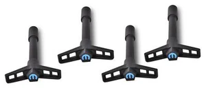 Proform 440-756 Black Mopar Omega "M" Valve Cover Wing Nuts set of 4 - Picture 1 of 3