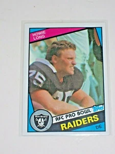 1984 Topps 111 Howie Long RC Oakland Raiders NM/M Sharp Centered HOF - Picture 1 of 2