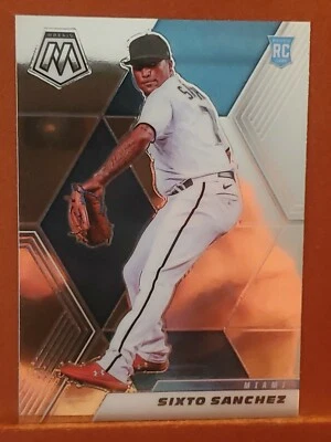 2021 Panini Mosaic #202 Sixto Sanchez RC MARLINS  - Image 1 of 2