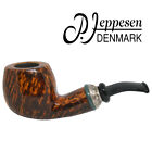 Peder Jeppesen - IDA Boutique GR 4 - srebrna szczegółowa fajka taśmowa