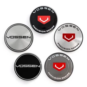 4PCS 60MM VOSSEN Car Wheel Center Hub Cap Car Emblem Badge Wheel Center Cap - Picture 1 of 17