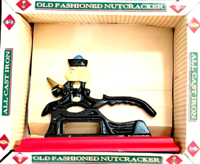 Cascanueces Metal Antiguo Compresor Base Hierro Fundido Nuevo Antiguo Stock Tuercas Foto 1 de 4