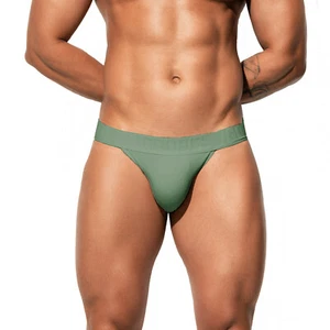 Tangas de elasticidad sólida sólida modal 2122 para hombre ropa interior IGEODIS bolsa en U - Imagen 1 de 16