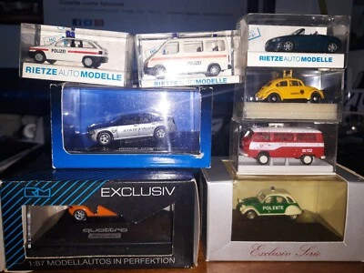 Lot 1/87 scale 8 models audi, dodge, ford , Vw etc... - Immagine 1 di 4