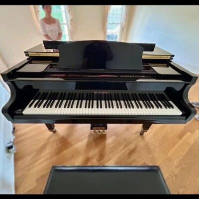 Elegant Wurlitzer Baby Grand Piano 4'11 - Image 1 of 4