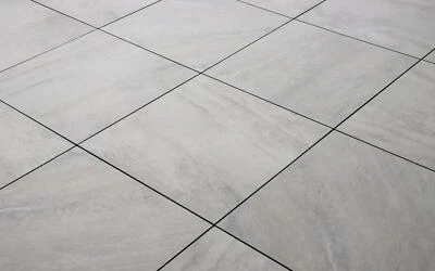 Keramik Terrassenplatten Feinsteinzeug Fliese BIANCO Wohnrausch Muster - Bild 1 von 4