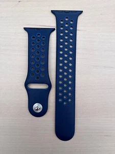 Genuine Apple Nike Watch Strap 38mm 40mm 41mm Sport Band Midnight Navy M/L - Picture 1 of 6