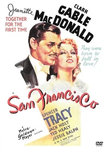 SAN FRANCISCO (DVD 1936) Clark Gable Spencer Tracy Jeanette MacDonald RARE - Picture 1 of 2