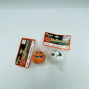 Campanas de calabaza y fantasma de Halloween Darice artesanías vintage 45 mm metal Taiwán - Imagen 1 de 7