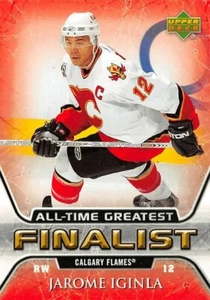 2005-06 Upper Deck All-Time Greatest #9 Jarome Iginla - Picture 1 of 2