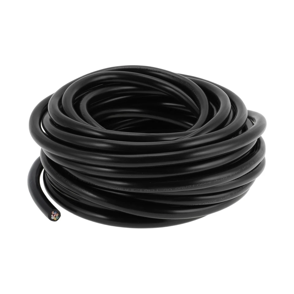 Cable Tierra 33FT Negro 16AWG 8C 1Pc para vehículos - Imagen 1 de 4