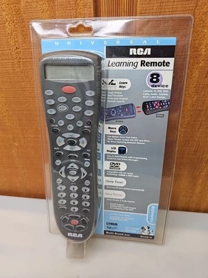 NEW! LCD display Backlit Universal LEARNING Remote Control RCA RCU810 8 Device - Image 1 of 2