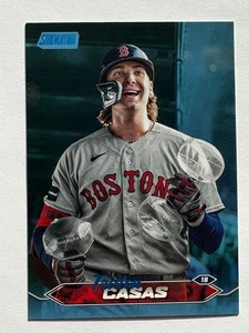 Blue 2024 Topps Stadium Club - Triston Casas #33 - Blue Foil /50 - Red Sox - Bild 1 von 2