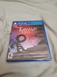 Typoman : Revised - PS4 - Limited Run Games - Alternate Cover - Rare / New - Picture 1 of 2