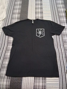 Next Level Schwarz Kurzarm Weiß Totenkopf Gr. L - Bild 1 von 4