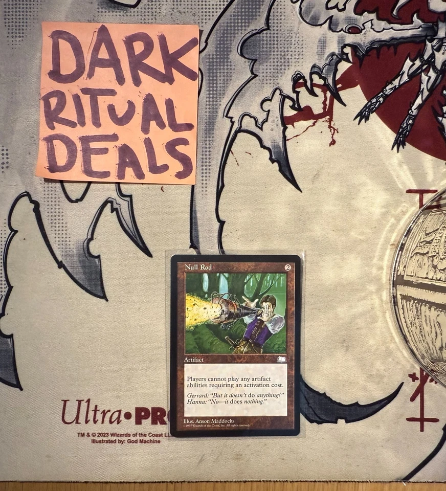 Null Rod - Weatherlight (WTH) - Near Mint - MTG Singles - Image 1 of 1