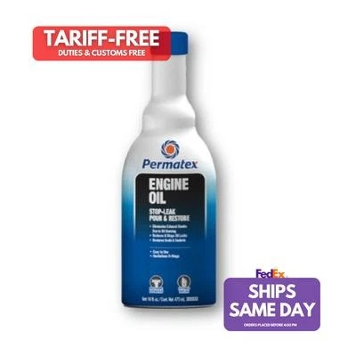 Permatex 30302, Engine Oil Stop Leak 12 Ounce High Performance & Racing Parts - Image 1 of 4